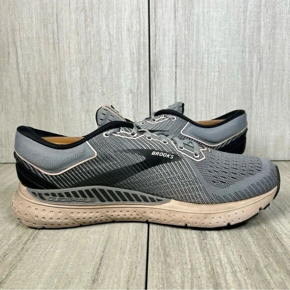 Brooks Transcend 7 Grey Running Sneaker Comfort Athletic Shoes Women’s Size 9.5 - Picture 3 of 10